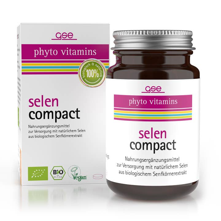 Selenium Compact (organic) - 60 tablets for wholesale by GSE organic supplements