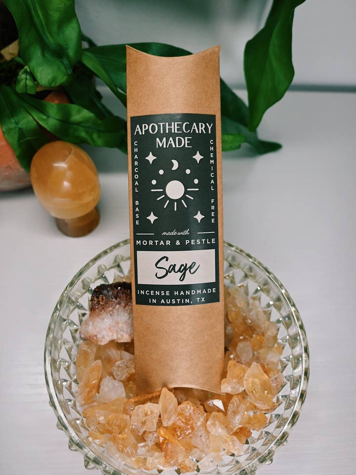 Sage Incense for wholesale by Apothecary Made