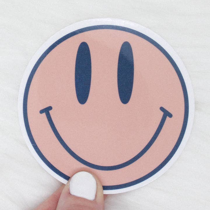 Adesivo faccina sorridente per la vendita all'ingrosso da parte di Shop Katherine Marie