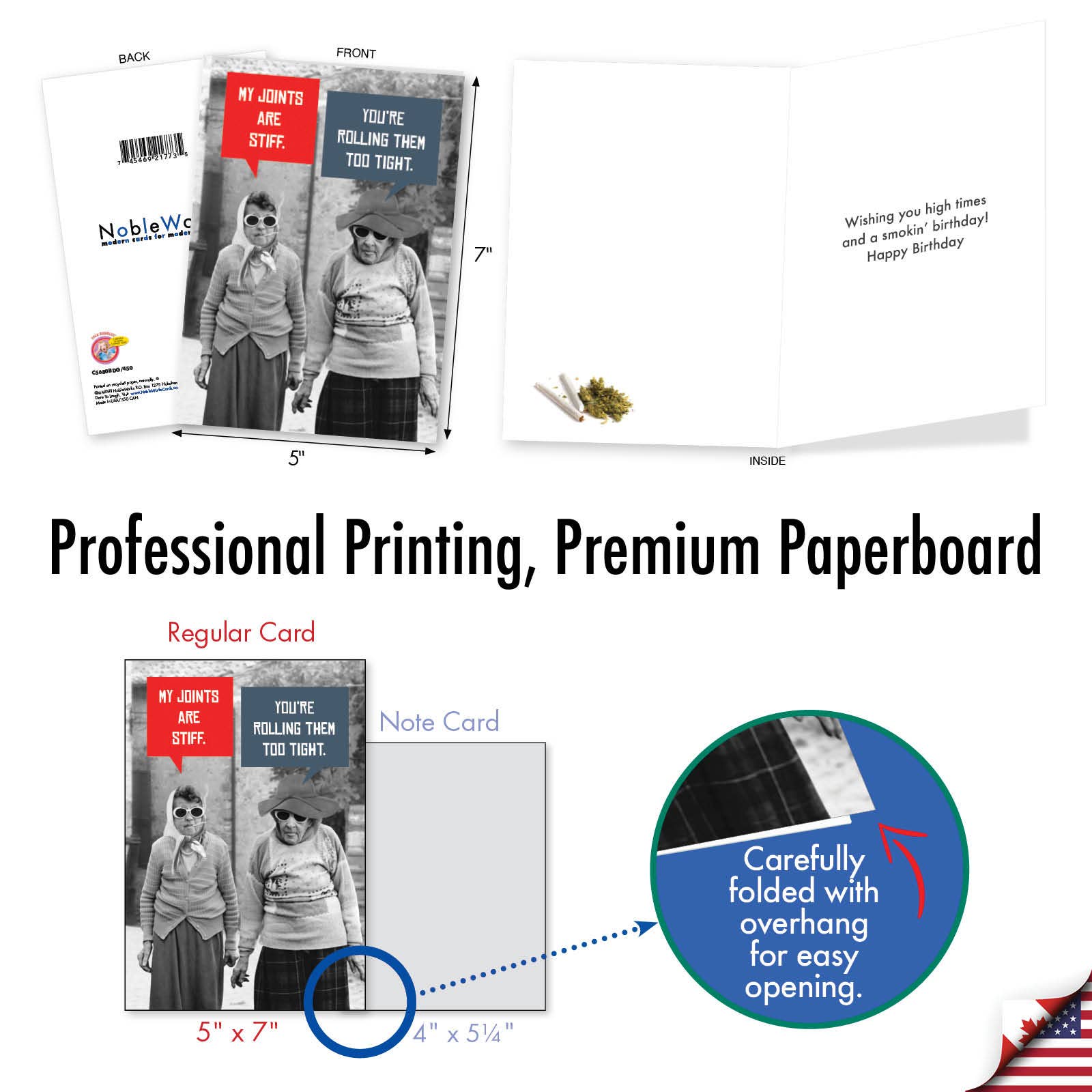 NobleWorks - Wholesale Birthday Card - Birthday Card - Stiff Joints - Women4