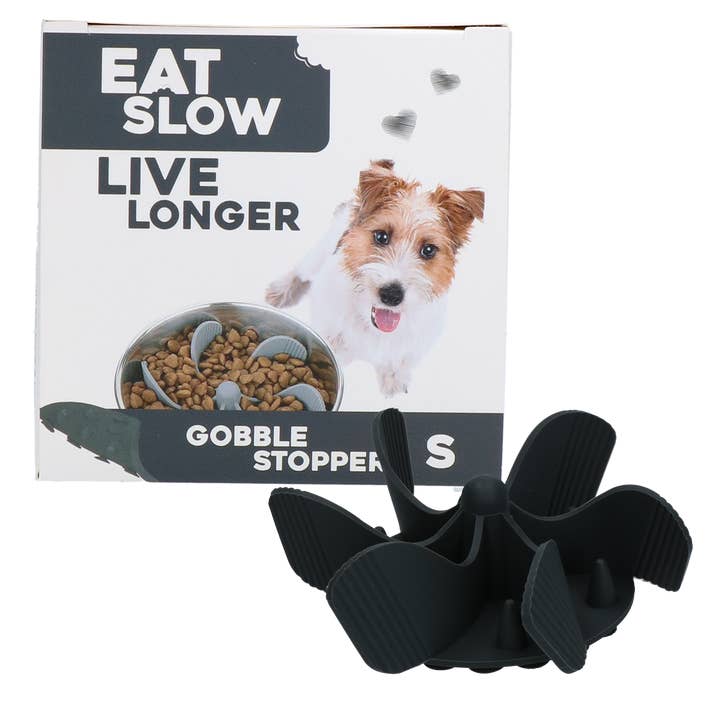 Come Despacio Vive Más Gobble Stopper Gris S para venta al por mayor de Hofman Animal Care