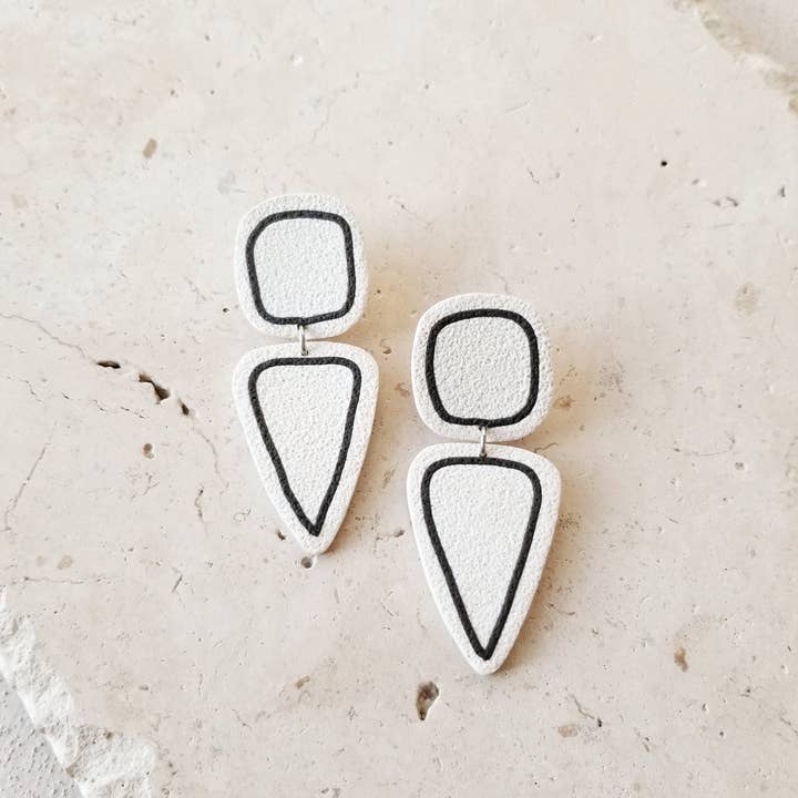 That Clay Girl Co. - Wholesale Dangle Earrings - Polymer Clay Earrings | Textured Earrings | Organic Earrings7