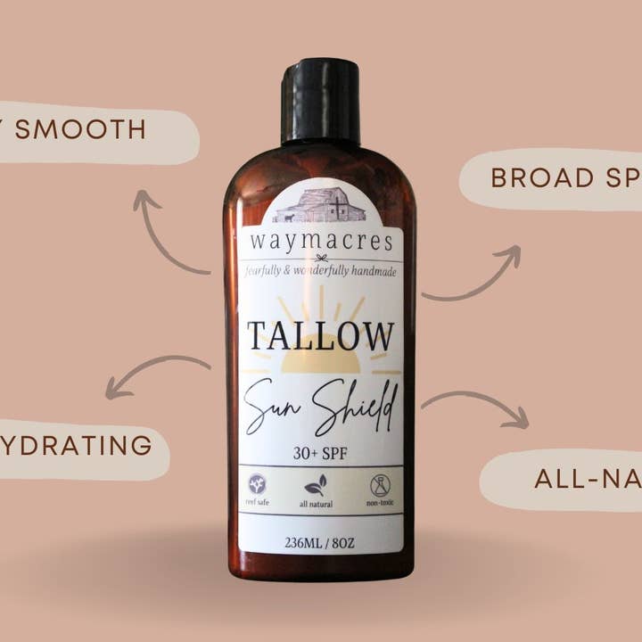 Tallow Sun Shield for wholesale by Waymacres