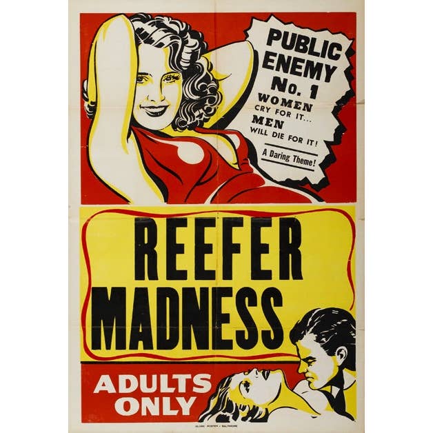 Reefer Madness Monster Movie Poster 8 x 12 Tin Sign for wholesale by BMS BIZ