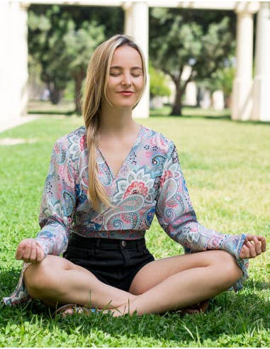 paradisiaco Top a maniche larghe in vendita all'ingrosso su Faire5