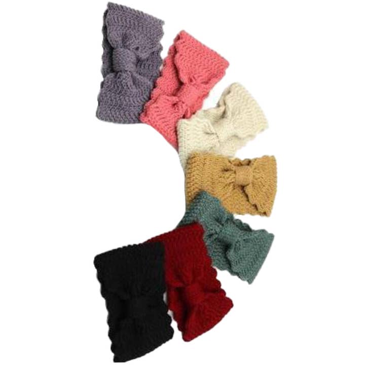 Cap Zone – Großhandel Fashion-Stirnband – Damen – Gewelltes, geripptes Strick-Band mit Chevron-Stockinette-Stich im Zickzack11