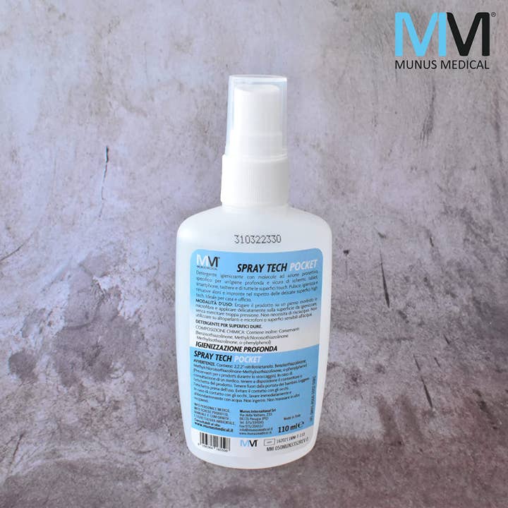 Munus Medical - Wholesale Spray Bottle - Tech screen cleaner with antistatic formula8