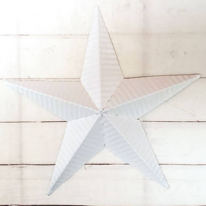A.T. Imports - Wholesale Craft Supplies - Small Corrugated Barn Star2