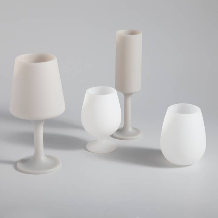 porter green | style + sustainability - Wholesale Drinking Glass/Cup - Blanc + Dove | Fegg | Silicone Unbreakable Glasses3