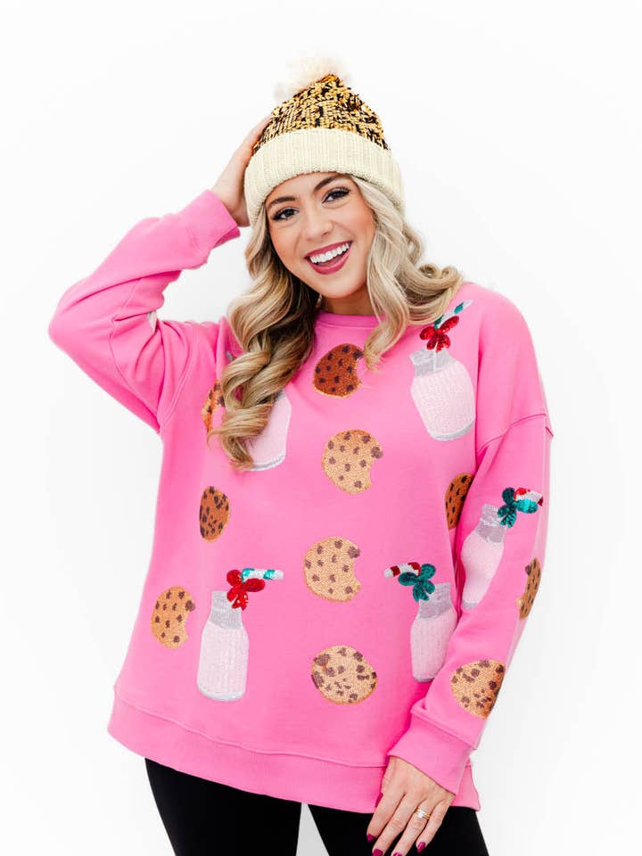 Whiskey Darling - Wholesale Sweatshirt – Women's - Cozy Cookie Crush Sweatshirt1