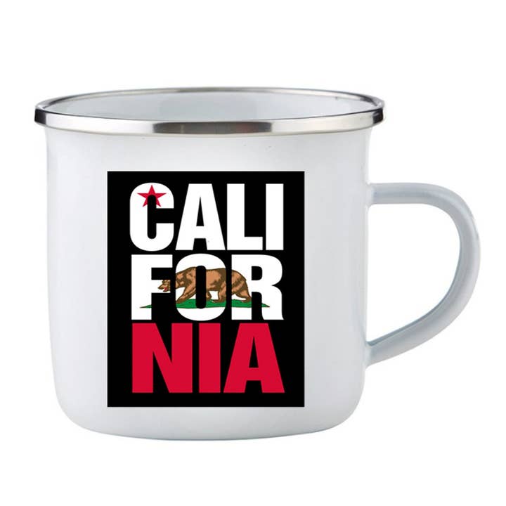 California/Coppa smaltata per la vendita all'ingrosso da parte di Bronze Baboon