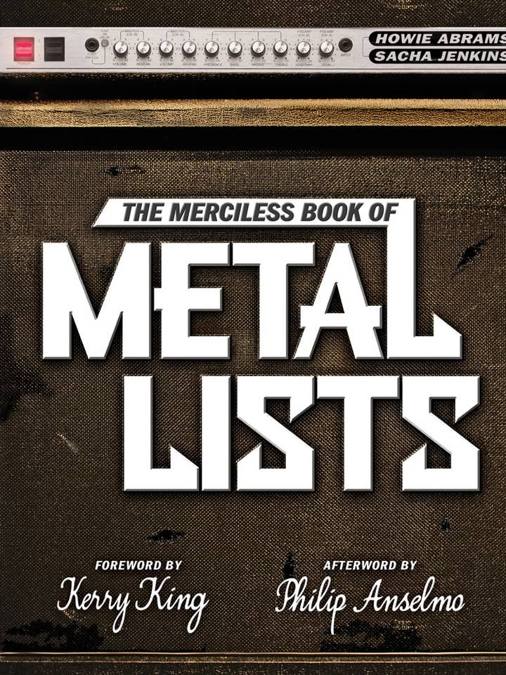 The Merciless Book of Metal Lists for wholesale by Abrams