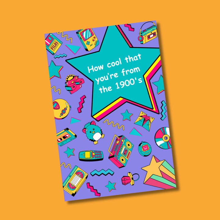 Qué guay que seas de los años 1900. para venta al por mayor de Two Brits Print Co