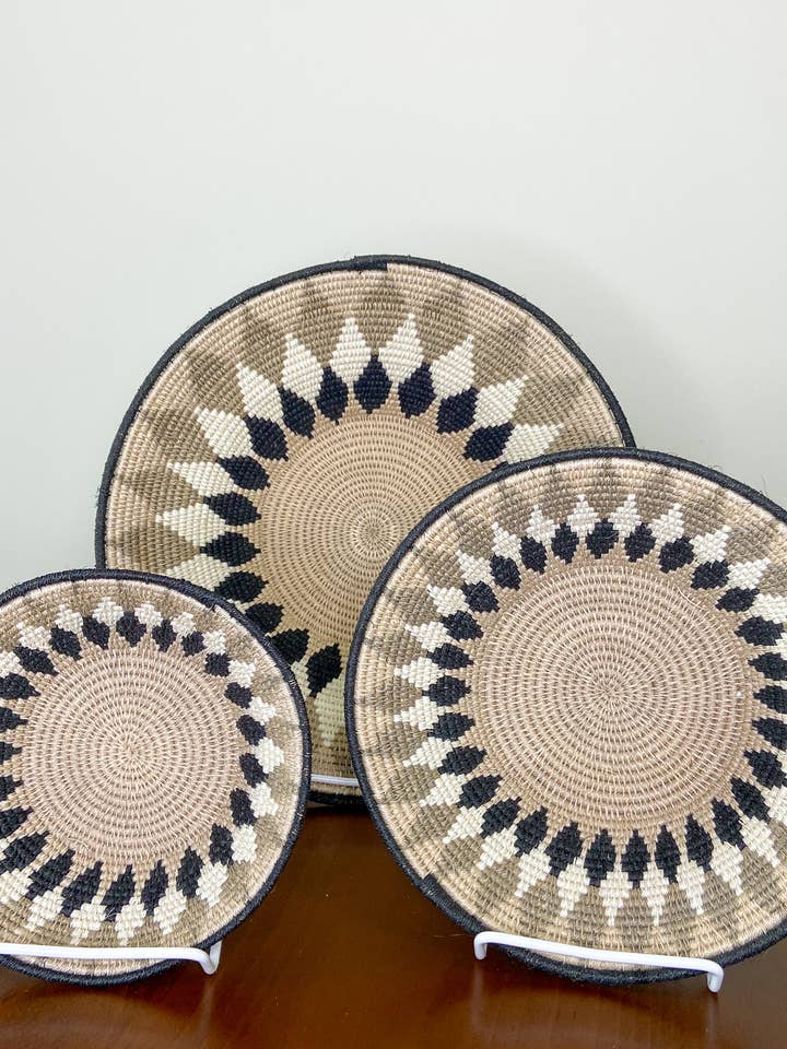 Großer Sisal-Korb - 052 für den Großhandel von Eve & Nico Gifts & Home Decor