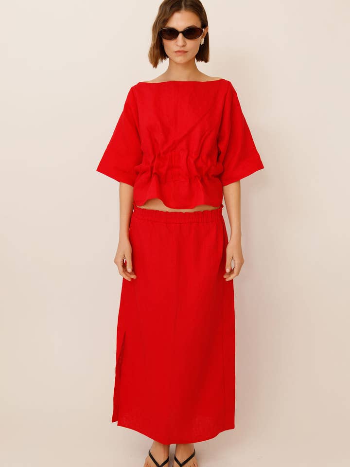 Calla Linne Papperspåse Kjol för wholesale av WUESTE