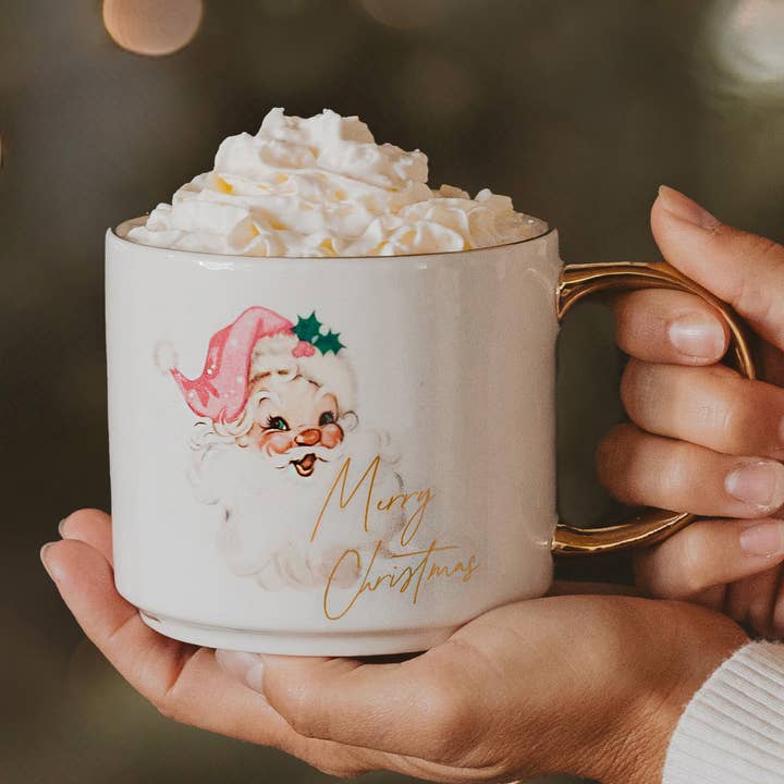 Sweet Water Decor - Wholesale Coffee Mug - Vintage Santa Coffee Mug - Christmas Decor & Gifts