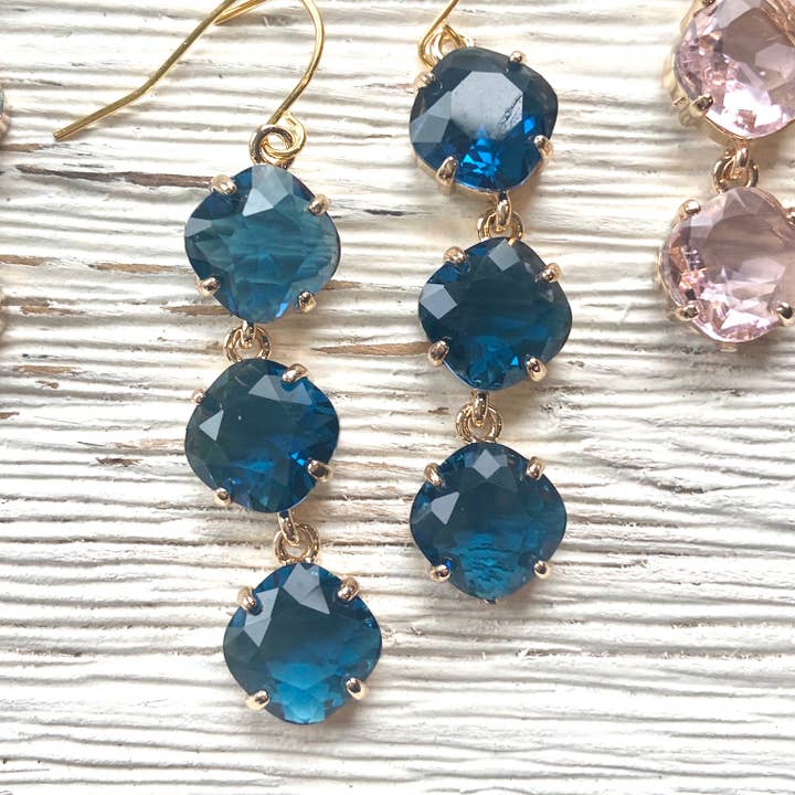 VB&CO Designs Handmade Jewelry - Wholesale Dangle Earrings - Crystal Earrings Spring Summer Easter Jewelry boutique salon