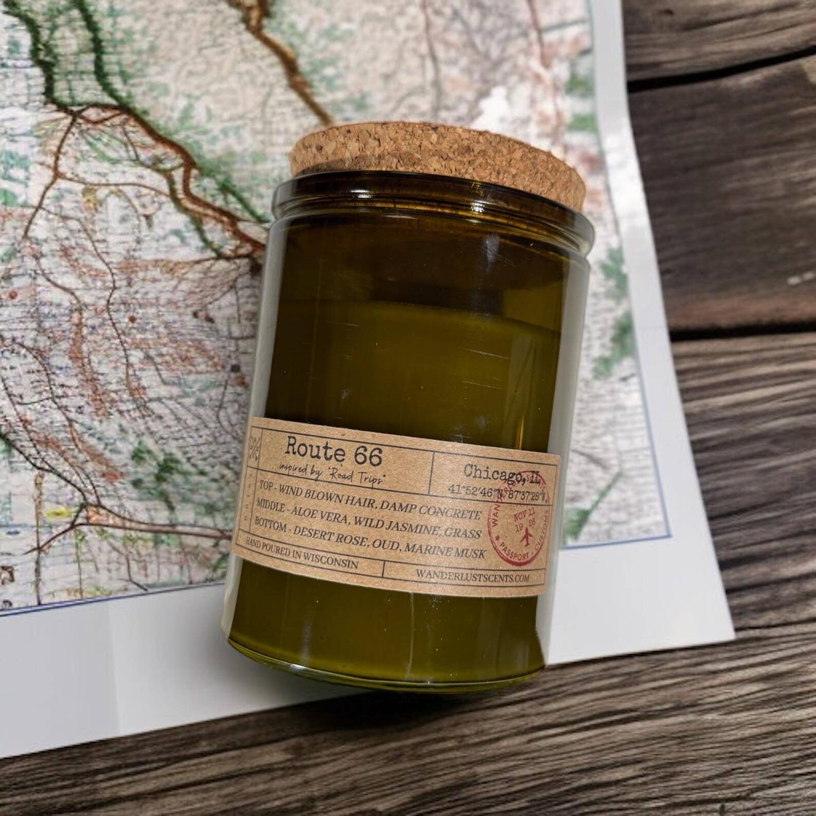 Wanderlust Scents - Wholesale Jar/Filled Candle - Woodwick Soy Candle by Wanderlust Scents4