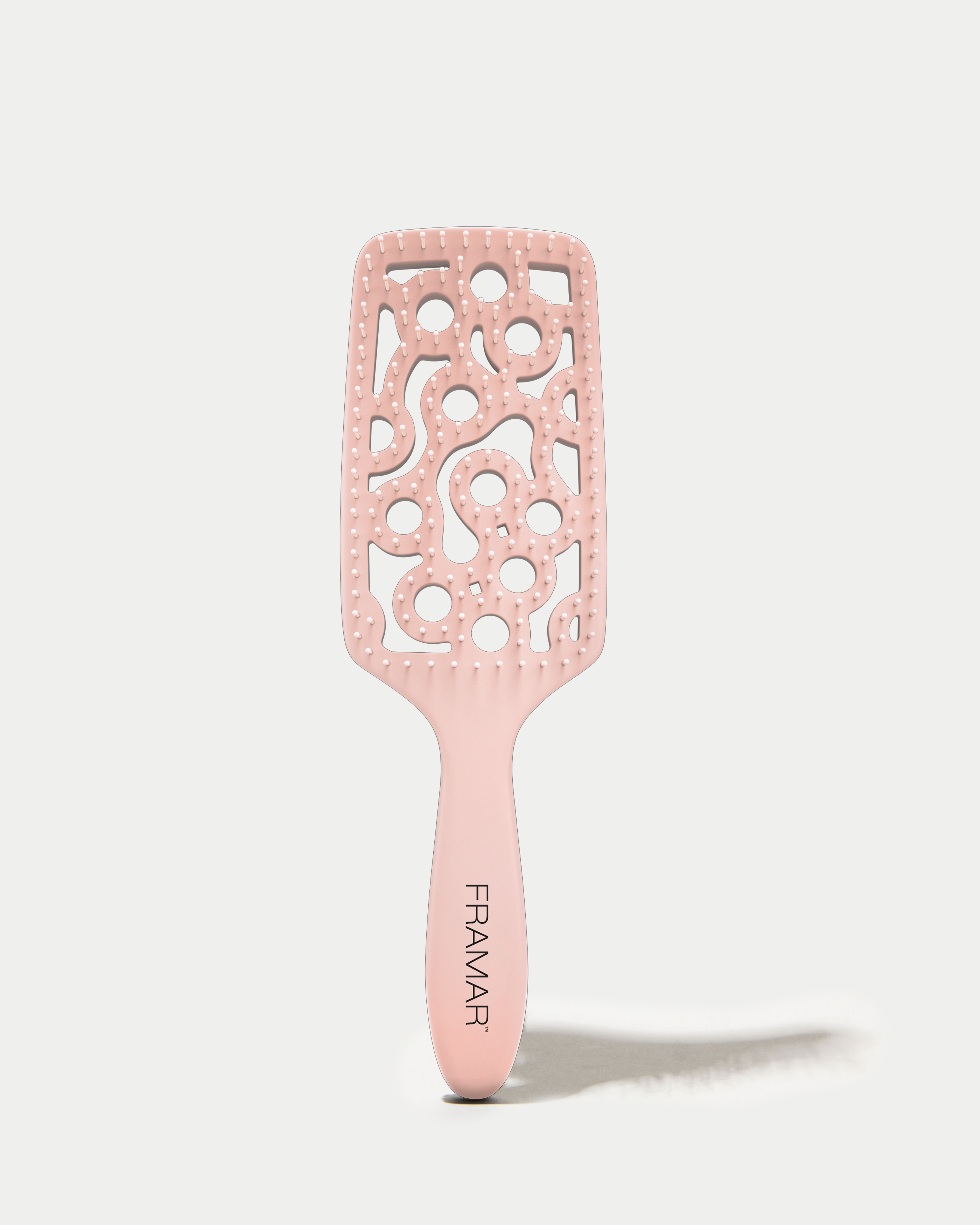 Framar Hair Brushes & Hair Accessories - Wholesale Hair Brush/Comb - FRAMAR Vented Hair Brush For Blow Drying, Vent Brush - Rosé1