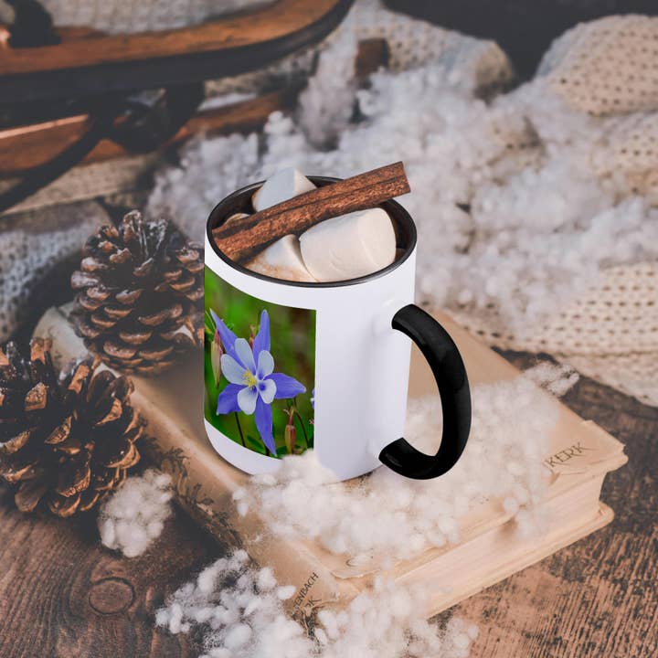 3dRose - Wholesale Coffee Mug - 3dRose, USA, Colorado, Rio Grande National Forest, Blue Columbine, Mug