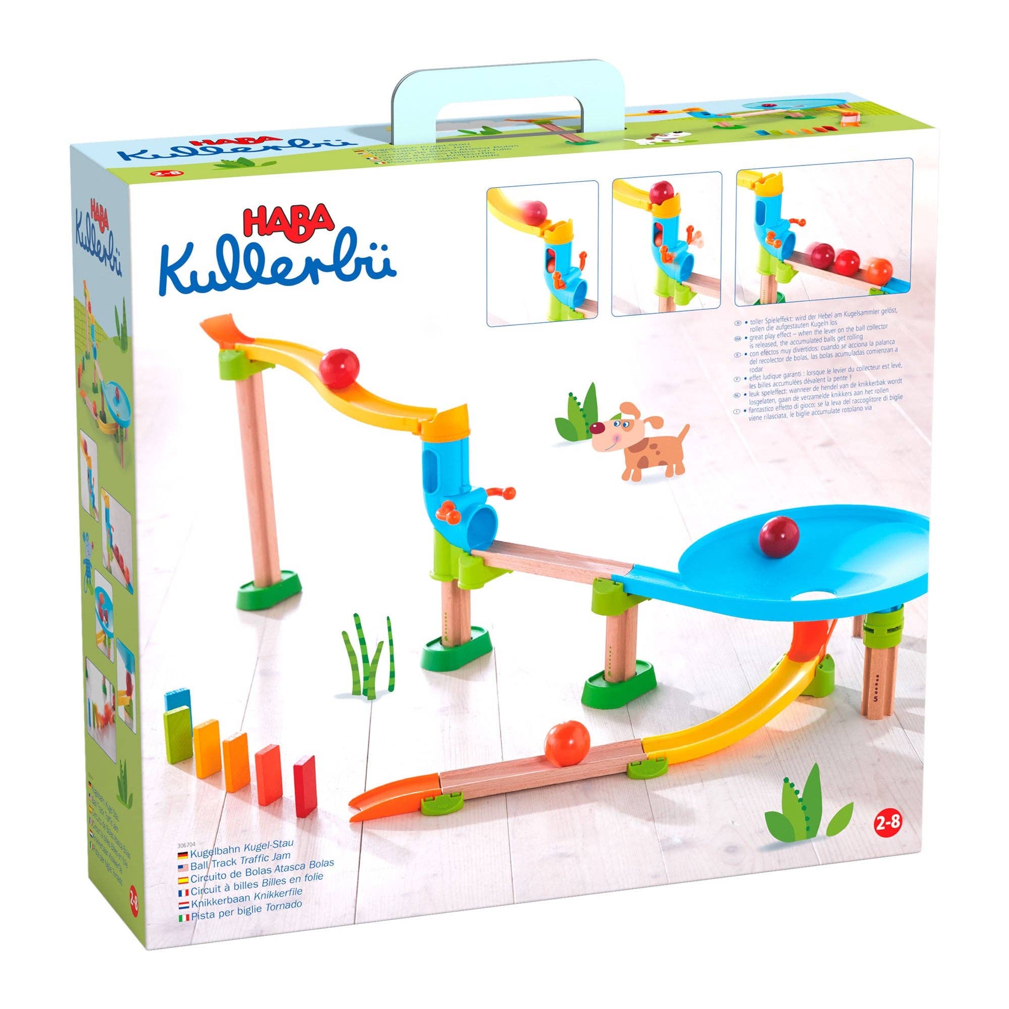 HABA USA - Wholesale Building Set - Kids - Kullerbu Traffic Jam Ball Track Set8