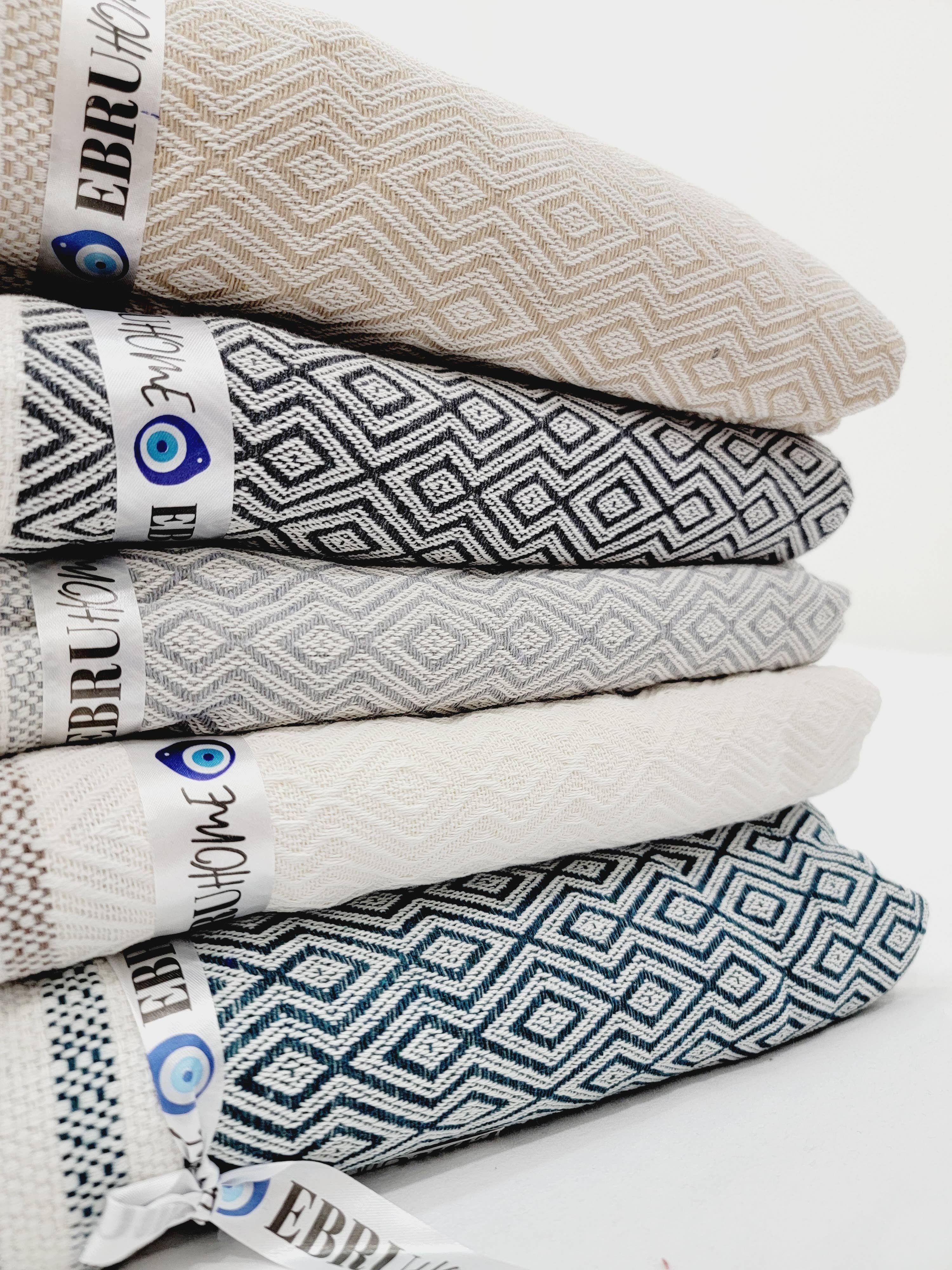 EBRU Home – Großhandel Überwurfdecke – 10 Überwürfe und Bettüberwürfe, Baumwolle gewebt, Handgewebt21