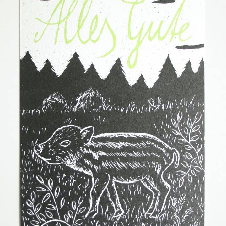 Katja Rub - Wholesale Birthday Card - Postcard Newborn, Card for Birth3