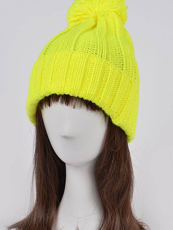 7451 Neon Yellow - Pack of 6 for wholesale by Apparel Candy