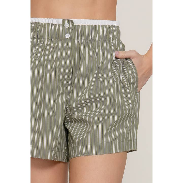 ★fa.er.ie★shining sporty boxer pants (ivory)★韓国送料込 Wholesale boxer pant for your store