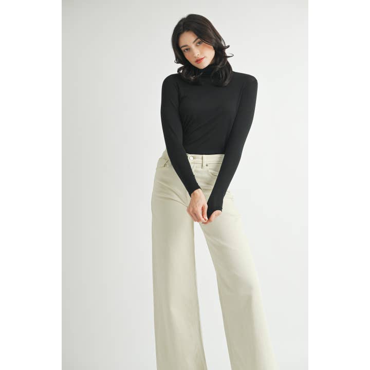 FUN2FUN - Wholesale Knit Top - Women's - BASIC TURTLENECK KNIT TOP8