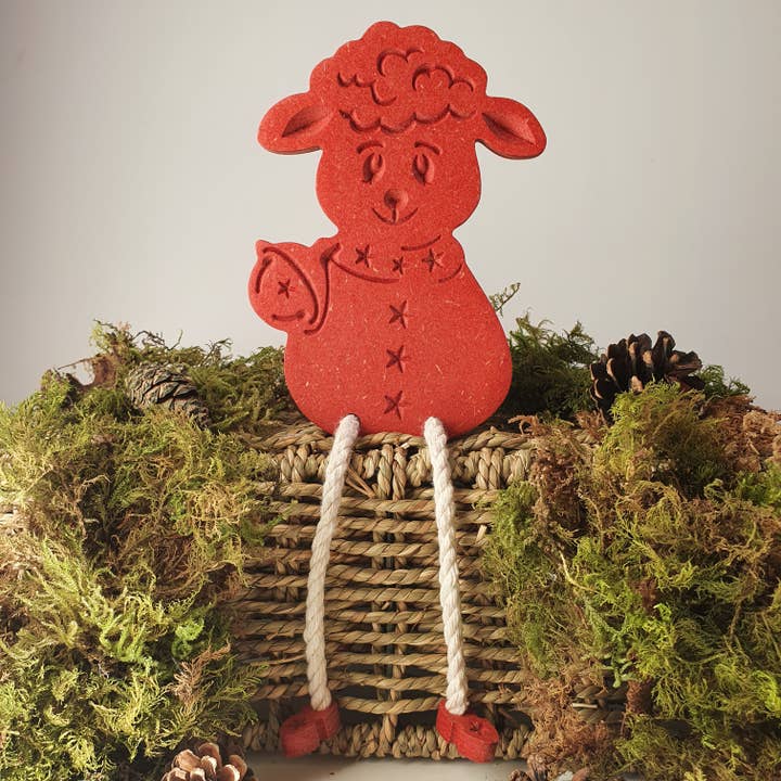 Wood Dangly Leg Children Toys | Sheep for wholesale by Wood Art Shop