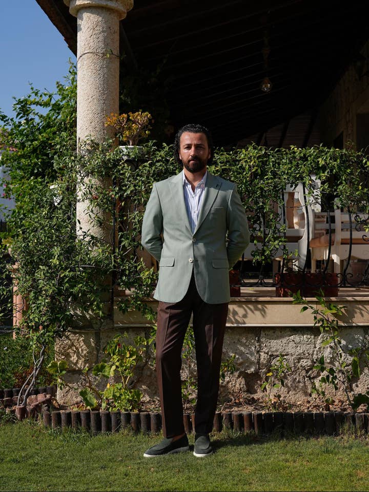 parez suits – wholesale Blazer – Men's – Mens Premium Italian Slim Fit Blazer – Punto Stitching1