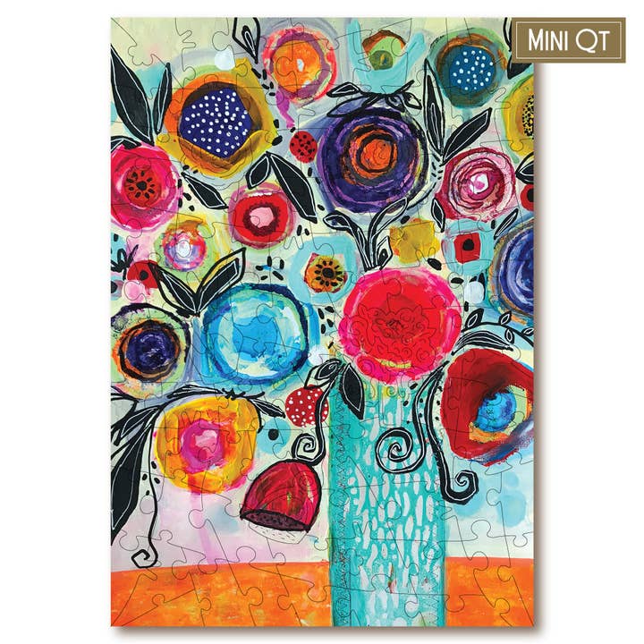 Pretty Bunch MINI QT for wholesale by Victory Wooden Puzzles