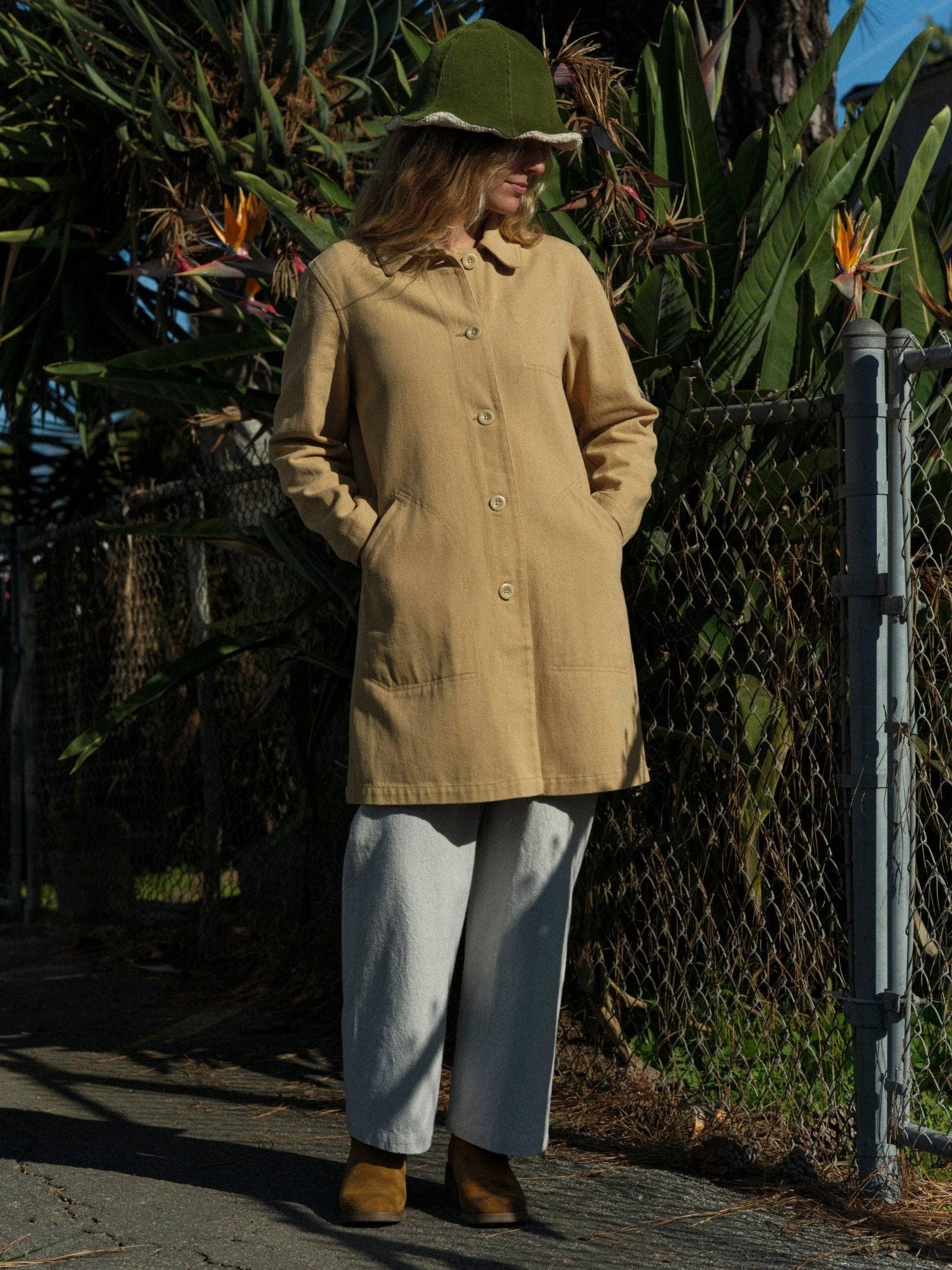 Flødekaramel Sawyer Frakke for engroshandel på Faire6