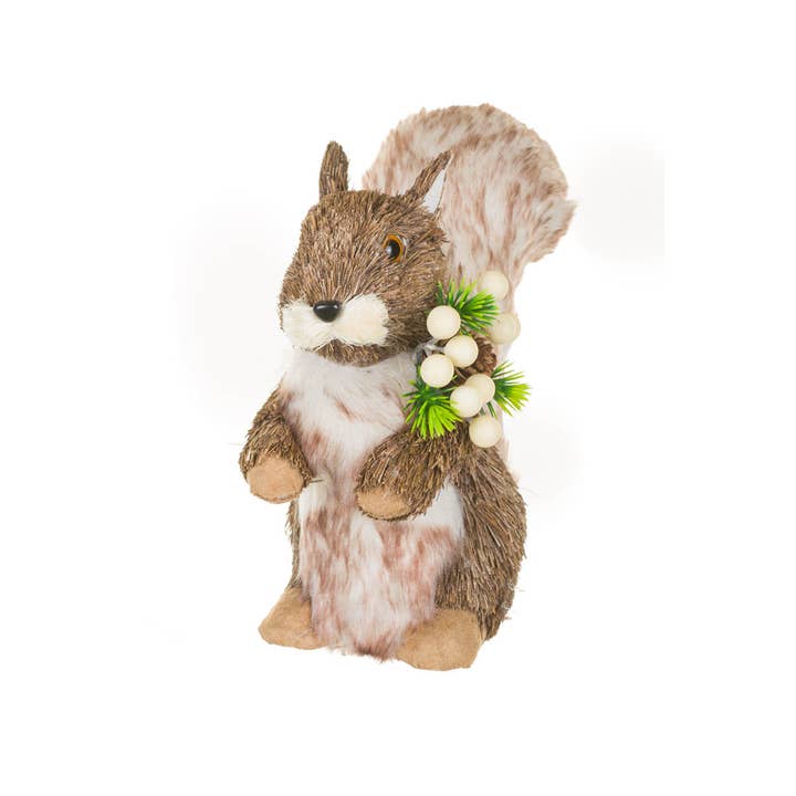Starlight Collection - Wholesale Decorative Figurine - NEW-Brown/White Squirrel Figurine3