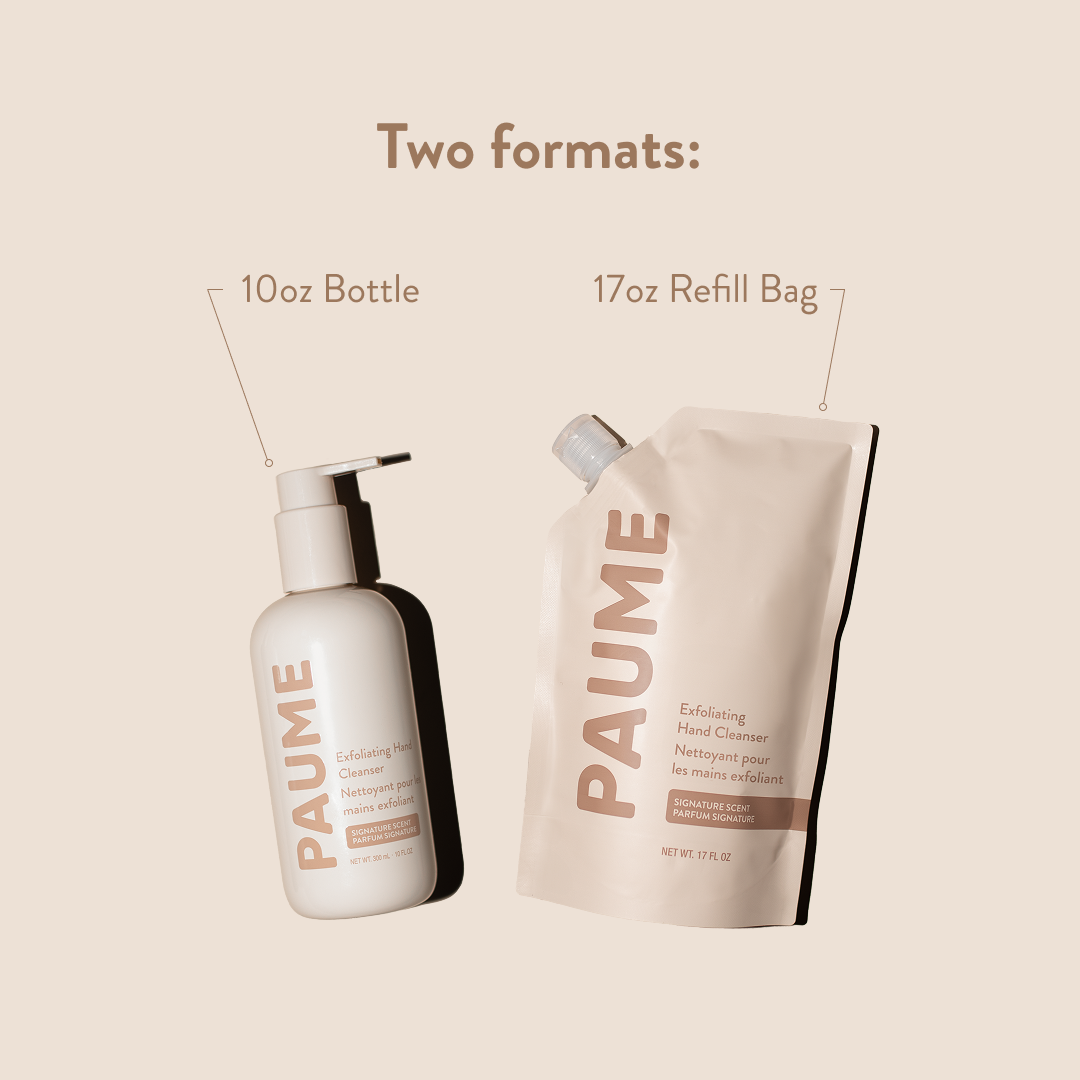 PAUME – wholesale Hand soap/wash – Exfoliating Hand Soap Bottle5