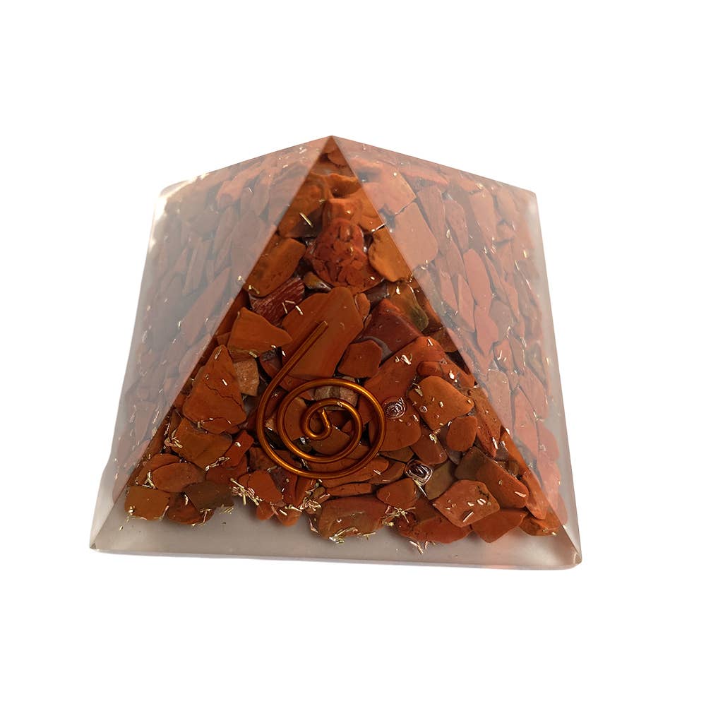 VIE - Wholesale Spiritual Stone/Crystal - Orgone Reiki Healing Pyramid, 5.5cm3