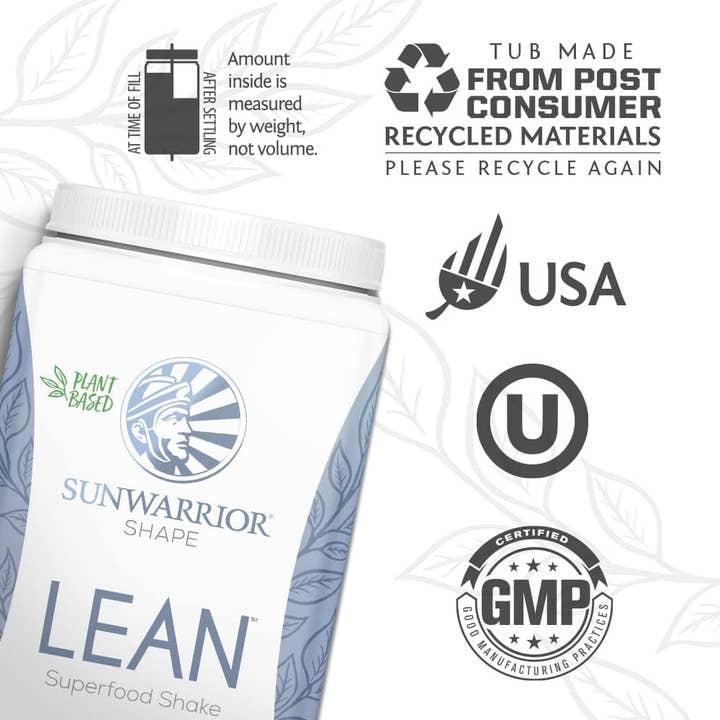 Sunwarrior - Wholesale Protein/Superfood Powder - Vanilla Superfood Lean Meal Replacement Powder2