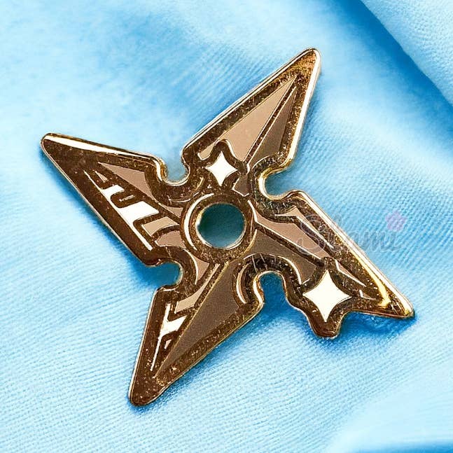 Ninja Shuriken Item RPG Pin für den Großhandel von Stami Studios