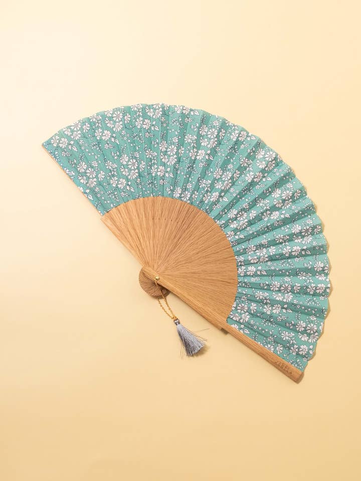 Solfjäder Pepa Mint för wholesale av Kanela Fans