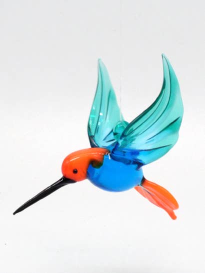 Colibrì Sam per la vendita all'ingrosso da parte di WGK Glass Art Inc