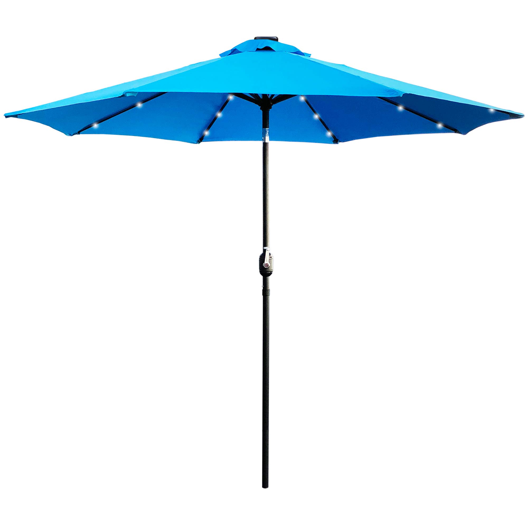 Abble – wholesale Patio umbrella – 9 Feet Solar Lighted Patio Umbrella   (SKU#300260)0