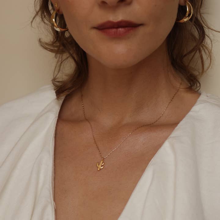 Amano Studio - Wholesale Pendant/Charm Necklace - Saguaro Cactus necklace1