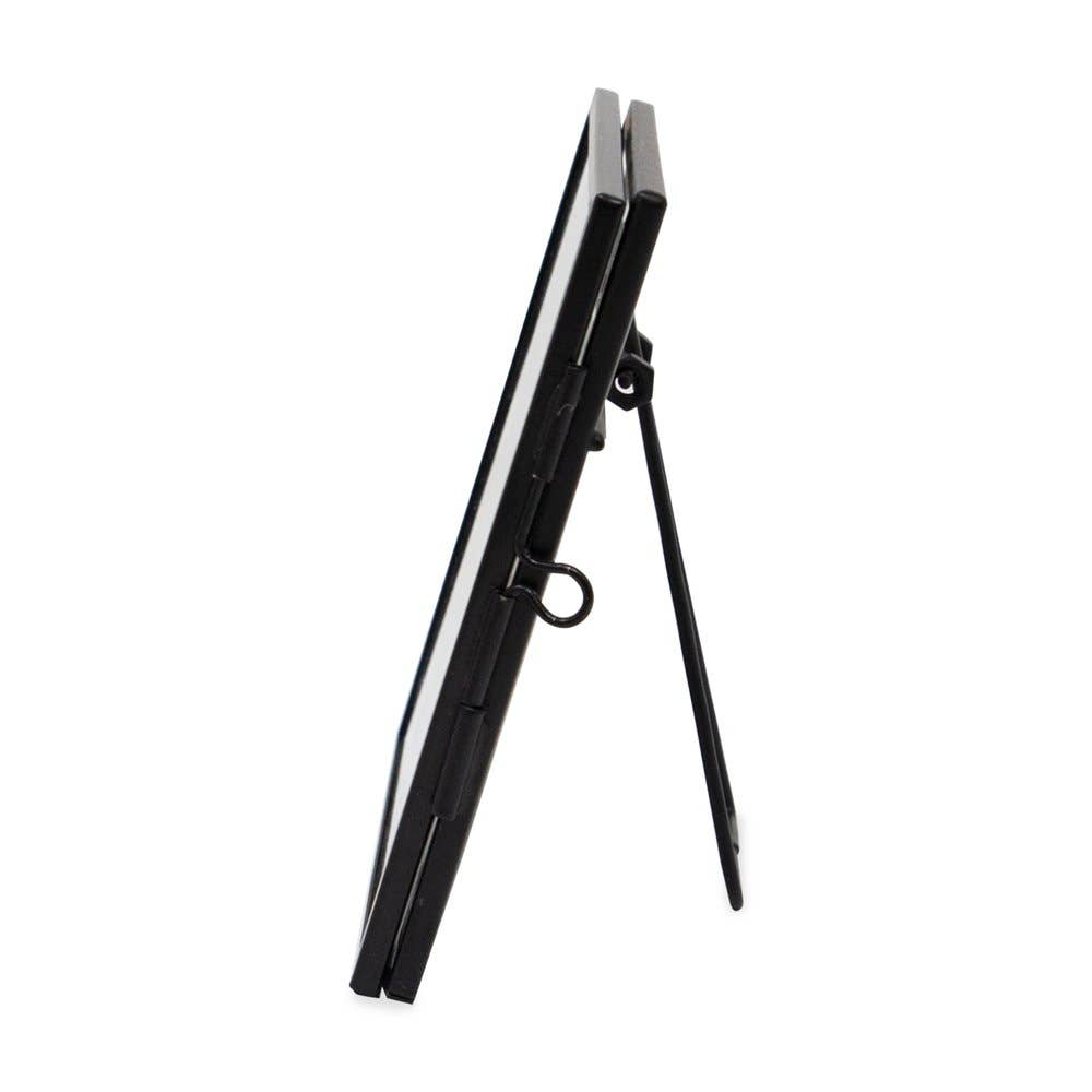 Black Isaac Jacobs Modern Style Metal Floating Desk Photo Frame for wholesale on Faire3