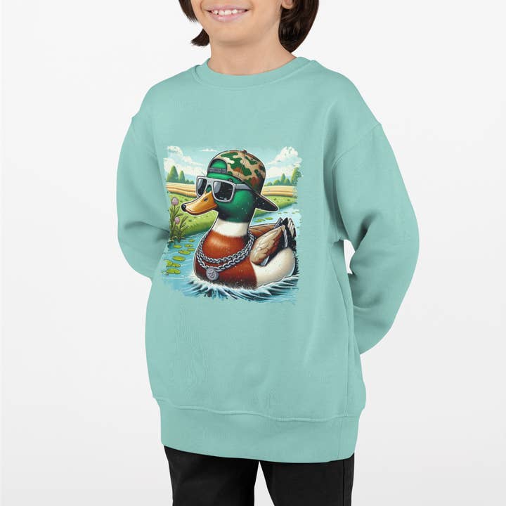 Quack Street Cool Youth & Toddler Sweatshirt for wholesale by Tea Shirt Shoppe