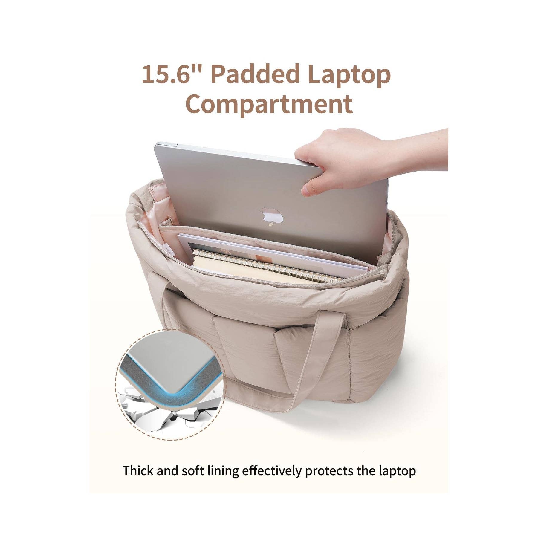 NARWEY INC - Vendita all'ingrosso Borsa tote - Donna - Borsa da viaggio Narwey Puffer per donne, adatta come bagaglio a mano.29