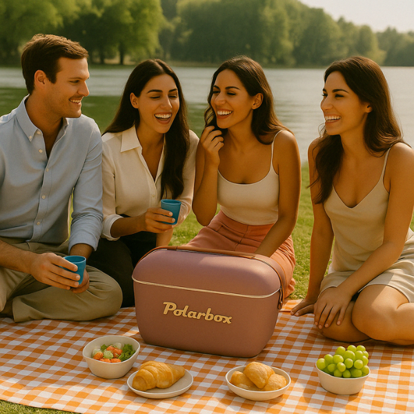 BADAWIN - Vendita all'ingrosso Borsa termica/frigo - Polarbox Mauve Cooler 12L - Gold8