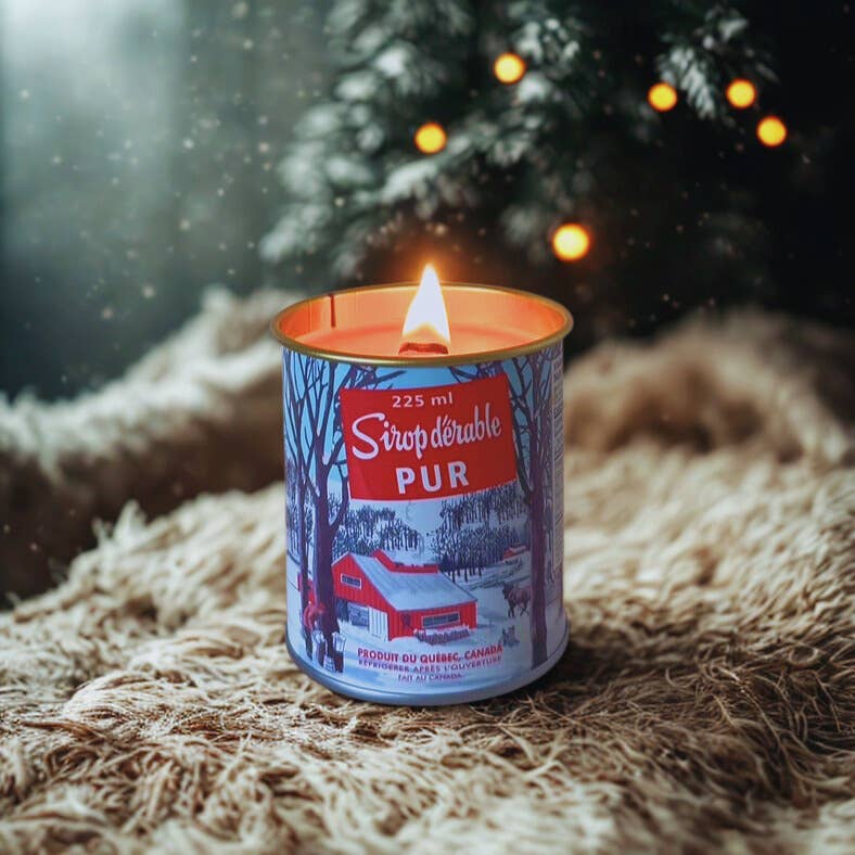 Seracon – Engroshandel Glaslys – Ahornsiruplys – 225 ml ikonisk dåse (Trævæk)2