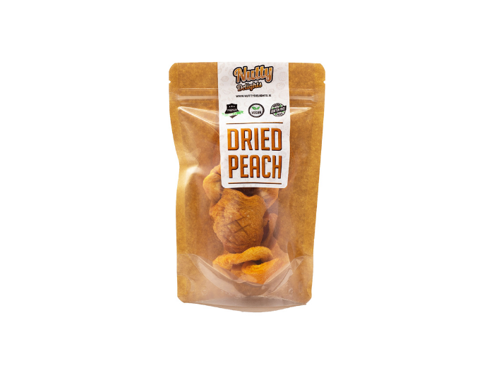 Nutty Delights - Wholesale Dried/dehydrated fruit - Dried Peach(12X70g)0