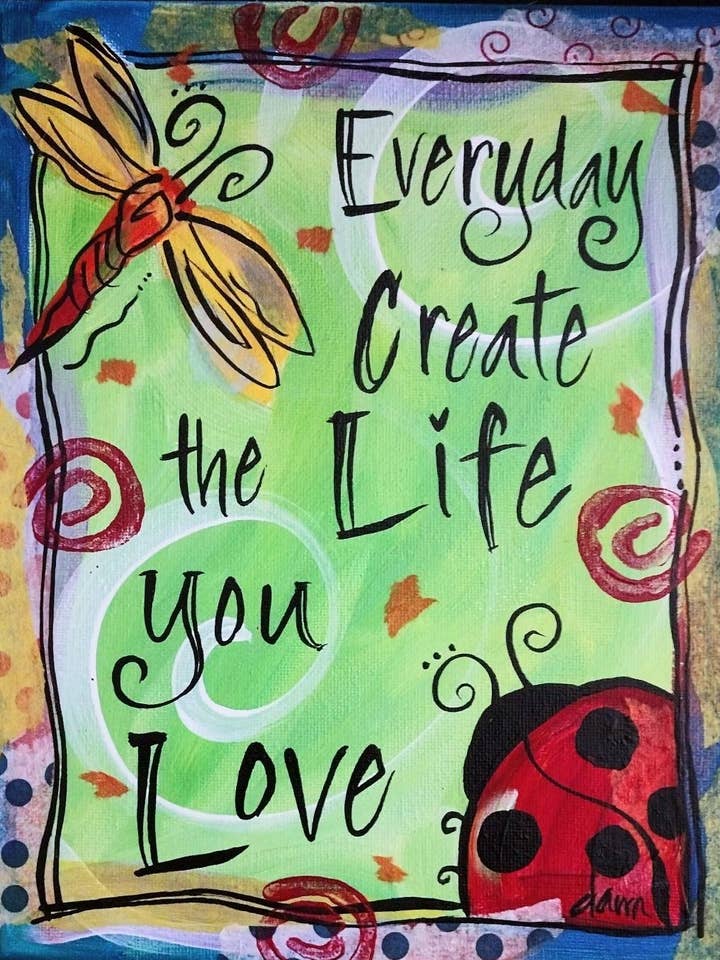 NC - 05 - Crea la vida para venta al por mayor de New Dawning Art